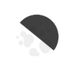 Third Quarter Moon Image illustration